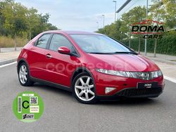 Rojo Usado 2008 Honda Civic Sport Berlina | 7990 € (Precio justo)