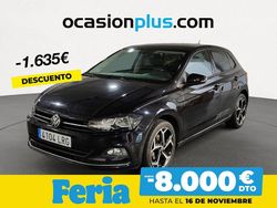Negro Usado 2021 VW Polo R-line Berlina | 17.990 € (Un poco caro)