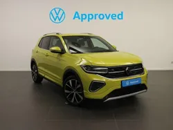 Amarillo Usado 2024 VW T-Cross R-line SUV | 23.990 € (Precio justo)