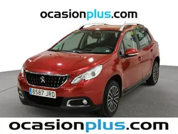 Rojo Usado 2016 Peugeot 2008 Active SUV | 9500 € (Precio justo)