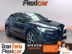 Negro Usado 2022 Alfa Romeo Stelvio Sprint SUV | 23.990 € (Precio justo)