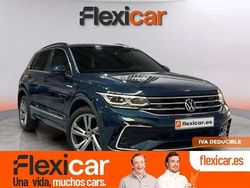 Azul Usado 2021 VW Tiguan R-line SUV | 30.990 € (Precio justo)