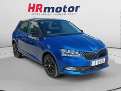 Azul Usado 2018 Skoda Fabia Ambition | 11.290 € (Precio justo)