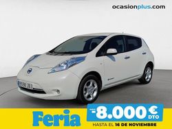 Blanco Usado 2014 Nissan Leaf Visia Utilitario | 7150 € (Precio justo)