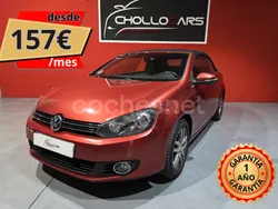 Granate Usado 2012 VW Golf Cabriolet Descapotable | 8497 € (Precio justo)