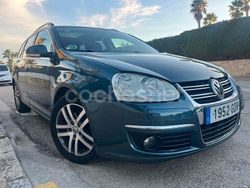 Azul Usado 2009 VW Golf VI Highline Familiar | 4990 € (Buen precio)