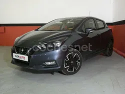Gris Usado 2021 Nissan Micra Acenta Utilitario | 13.500 € (Precio justo)