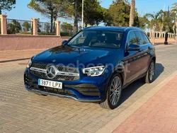 Azul Usado 2021 Mercedes GLC200 SUV | 35.900 € (Precio justo)