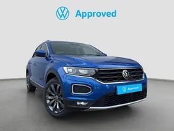 Azul Usado 2021 VW T-Roc Sportline SUV | 23.250 € (Precio justo)
