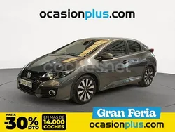 Gris / plata Usado 2015 Honda Civic Elegance Berlina | 13.800 € (Caro)