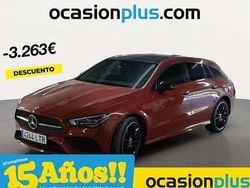 Rojo Usado 2021 Mercedes CLA250e Shooting Brake Familiar | 32.637 € (Un poco caro)