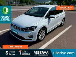 Blanco Usado 2014 VW Golf Sportsvan Sport Monovolumen | 11.790 € (Precio justo)