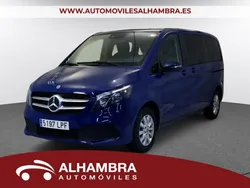 Azul Usado 2021 Mercedes V220 Monovolumen | 46.260 € (Precio justo)