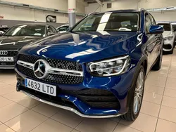 Azul Usado 2021 Mercedes GLC200 SUV | 37.500 € (Precio justo)