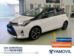 Blanco Usado 2016 Toyota Yaris Hybrid Utilitario | 12.450 € (Precio justo)