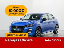 Azul Usado 2024 Peugeot 208 Active Utilitario | 14.990 € (Precio justo)