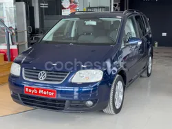Azul Usado 2005 VW Touran Advance Monovolumen | 6890 € (Caro)