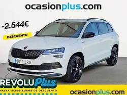 Blanco Usado 2021 Skoda Karoq SportLine SUV | 25.446 € (Caro)