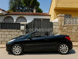 Negro Usado 2007 Peugeot 207 CC Descapotable | 1900 € (Super precio)