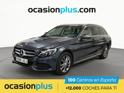 Gris Usado 2015 Mercedes C220 Familiar | 19.990 € (Precio justo)