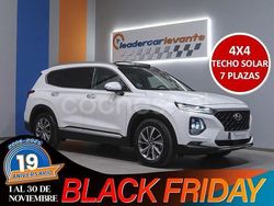 Blanco Usado 2021 Hyundai Santa Fe Style SUV | 30.900 € (Precio justo)