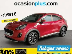 Rojo Usado 2020 Ford Puma Titanium SUV | 16.819 € (Precio justo)