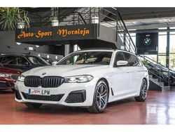 Blanco Usado 2021 BMW 530e Sport Line Familiar | 29.900 € (Buen precio)