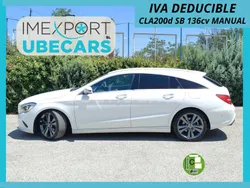 Blanco Usado 2018 Mercedes CLA200 Shooting Brake Familiar | 16.500 € (Precio justo)