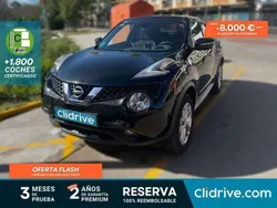 Negro Usado 2016 Nissan Juke Acenta SUV | 11.390 € (Precio justo)