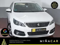 Blanco Usado 2019 Peugeot 308 Allure Familiar | 11.850 € (Precio justo)