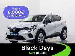 Blanco Usado 2022 Renault Captur Intens SUV | 13.890 € (Precio justo)