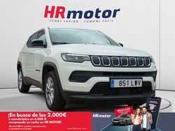 Blanco Usado 2022 Jeep Compass Longitude SUV | 20.560 € (Precio justo)