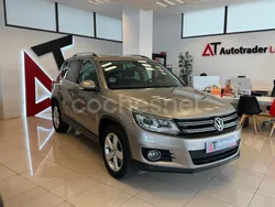 Beige Usado 2014 VW Tiguan Sportline SUV | 15.499 € (Precio justo)