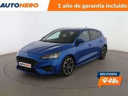 Azul Usado 2019 Ford Focus ST-Line Berlina | 15.399 € (Precio justo)