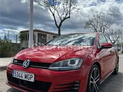 Rojo Usado 2013 VW Golf VII GTD Berlina | 17.000 € (Un poco caro)