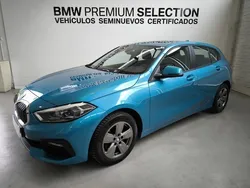 Azul Usado 2022 BMW 118 Executive Utilitario | 26.900 € (Precio justo)