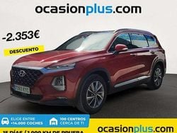 Rojo Usado 2019 Hyundai Santa Fe SUV | 22.810 € (Buen precio)