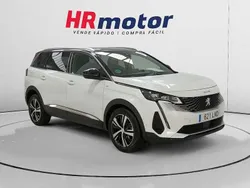 Blanco Usado 2021 Peugeot 5008 GT Monovolumen | 21.690 € (Precio justo)