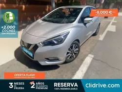 Gris Usado 2018 Nissan Micra Acenta Utilitario | 10.490 € (Precio justo)