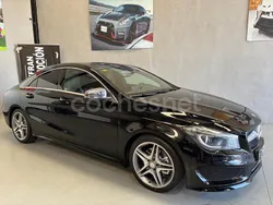 Negro Usado 2015 Mercedes CLA220 AMG line Berlina | 21.800 € (Un poco caro)
