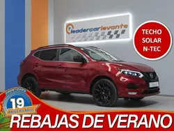 Rojo Usado 2021 Nissan Qashqai N-TEC SUV | 20.900 € (Precio justo)