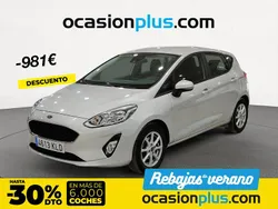 Gris Usado 2018 Ford Fiesta Trend+ Utilitario | 10.800 € (Precio justo)