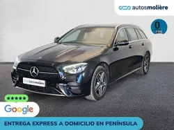 Negro Usado 2021 Mercedes E300 Familiar | 33.100 € (Super precio)