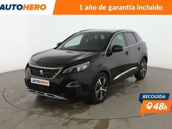 Negro Usado 2019 Peugeot 3008 GT-line SUV | 19.399 € (Precio justo)
