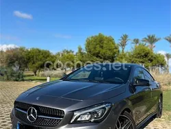 Gris / plata Usado 2016 Mercedes CLA220 AMG line Berlina | 23.000 € (Precio justo)