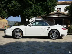 Blanco Usado 2008 Porsche 911 Turbo Cabriolet Descapotable | 110.000 €