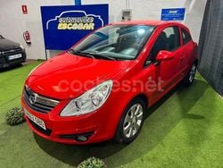 Rojo Usado 2008 Opel Corsa Enjoy Berlina | 3300 € (Precio justo)
