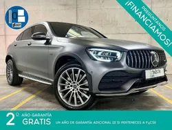 Gris Usado 2020 Mercedes GLC300e Coupe | 47.500 € (Precio justo)