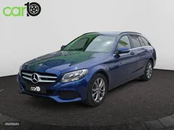 Azul Usado 2017 Mercedes C200 Familiar | 17.990 € (Buen precio)