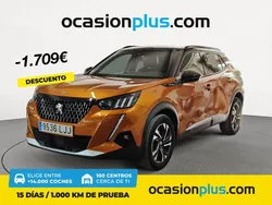 Naranja Usado 2020 Peugeot 2008 GT-line SUV | 17.300 € (Un poco caro)